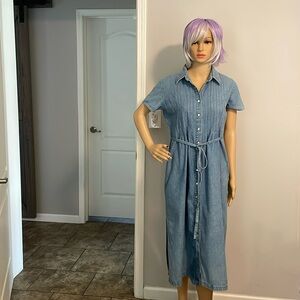 Vintage Robbie Bee Denim Dress 10 P